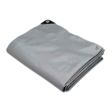 Hygrade Safety Supplies Heavy Duty Tarp, Silver STH-3060